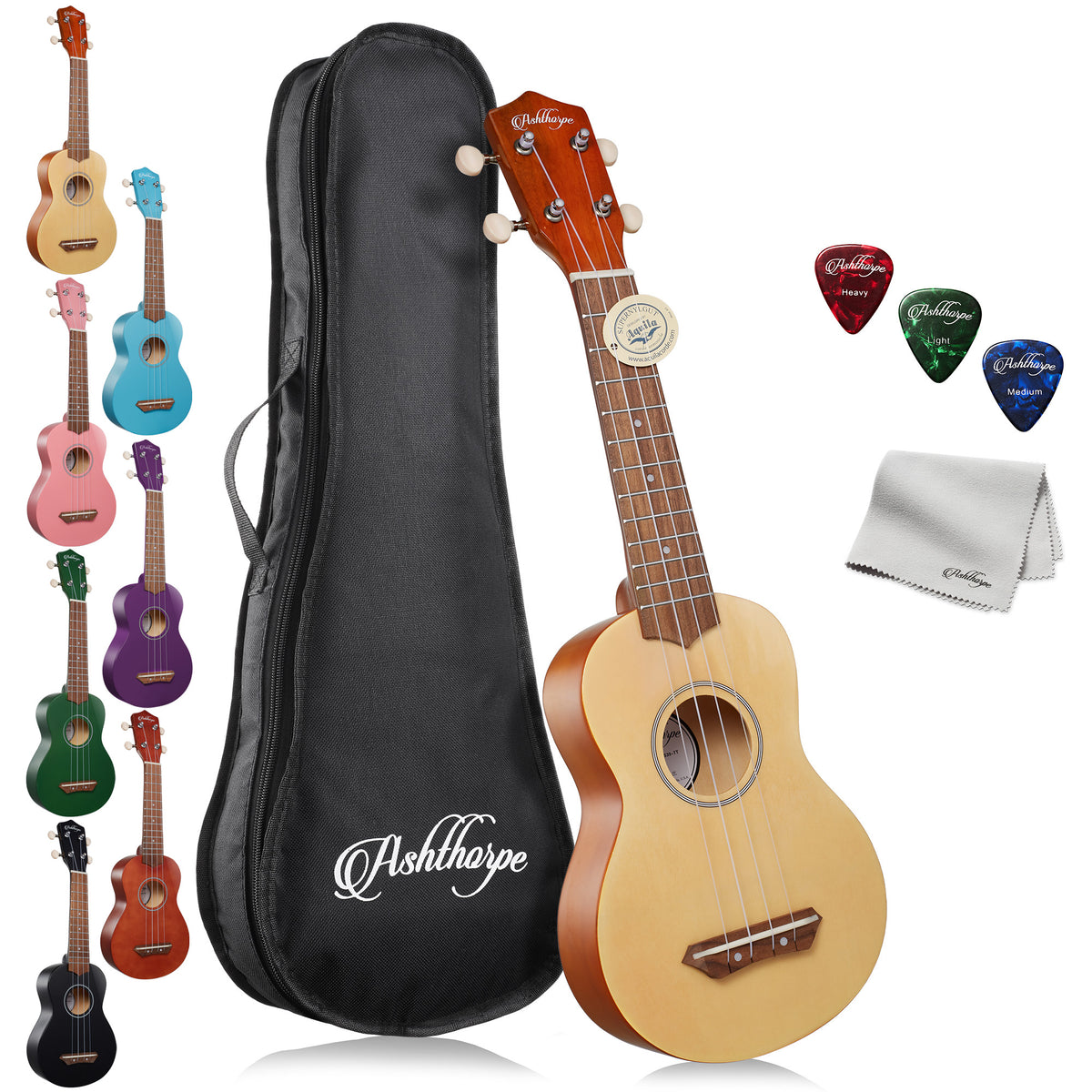 21-inch Beginner Soprano Ukulele – Ashthorpe.com