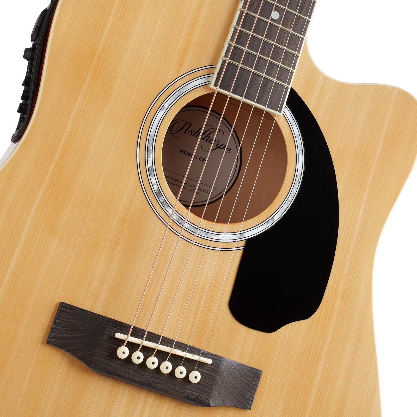 41-inch Thinline Cutaway Acoustic-Electric Guitar Bundle – Ashthorpe.com
