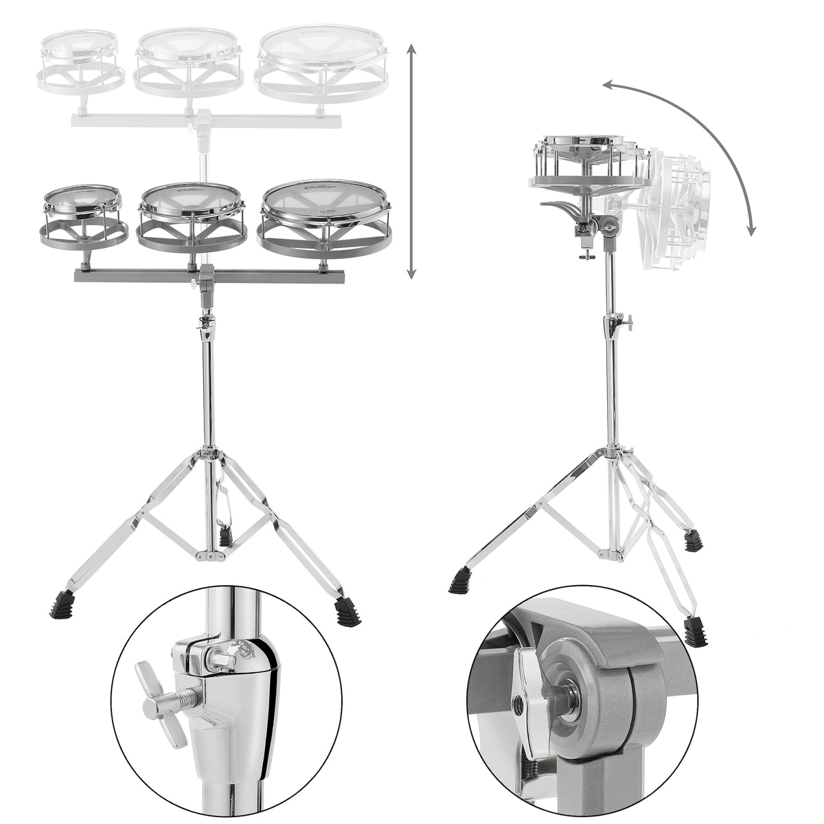 Roto Tom Drum Set - 6