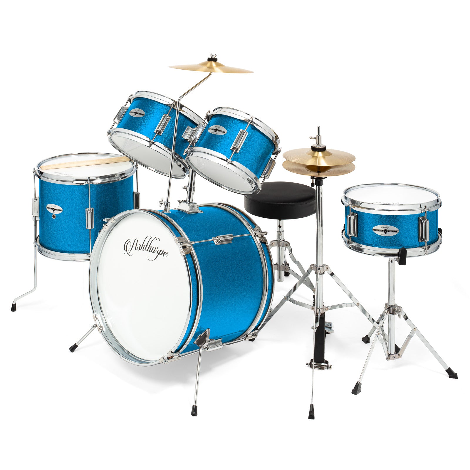 Drum Set For Kids Best Choice Products Kids Beginner 3-Piece Drum